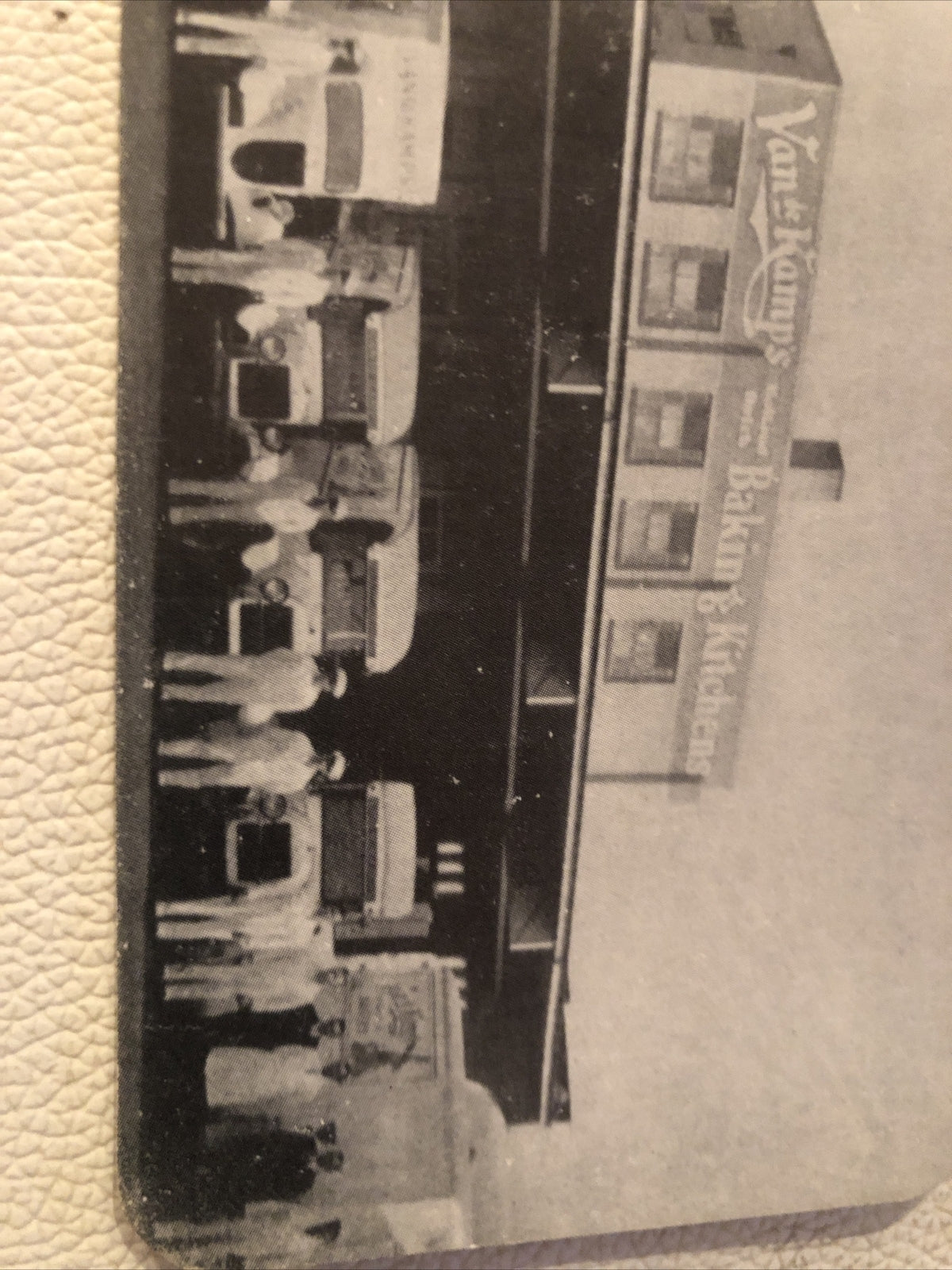 1950s Van De Lamps Baking Kitchens Long Post Card Delivery Trucks Advertising1