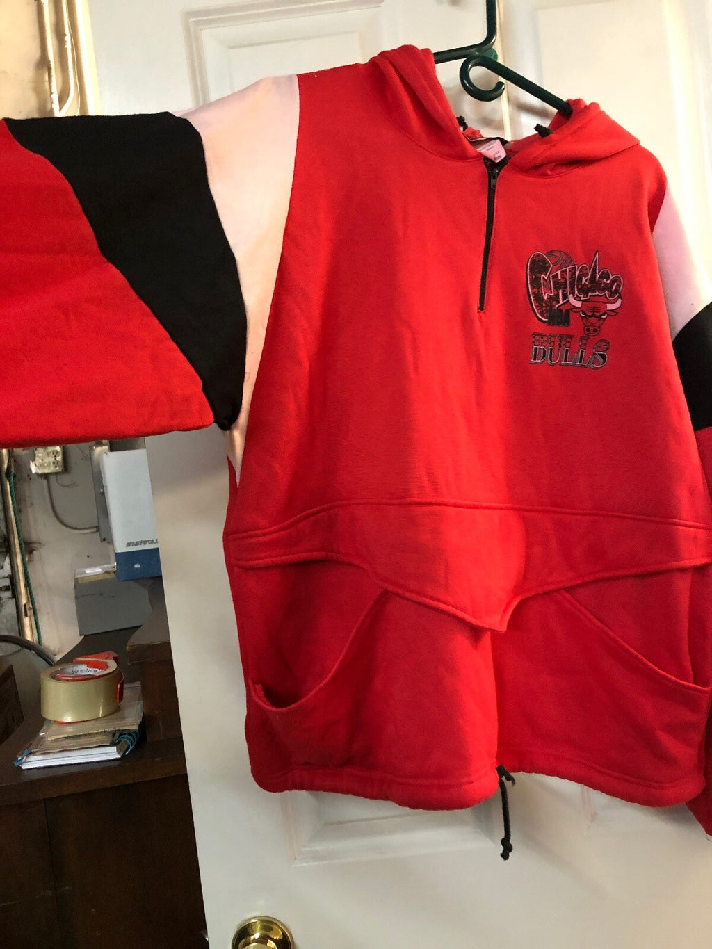 OG Vintage NBA Chicago Bulls Hoodie Plus Size Two sided Graphics With Pants3