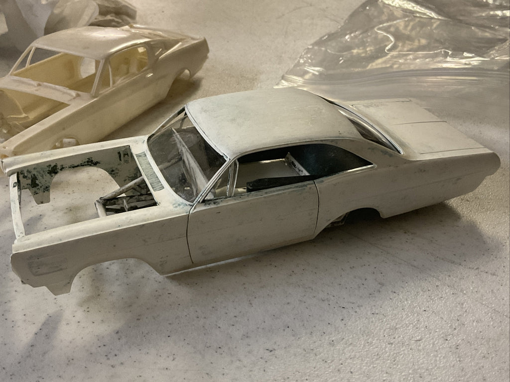 Vintage model car junkyard F/C restoration project Lot Ram Rod7