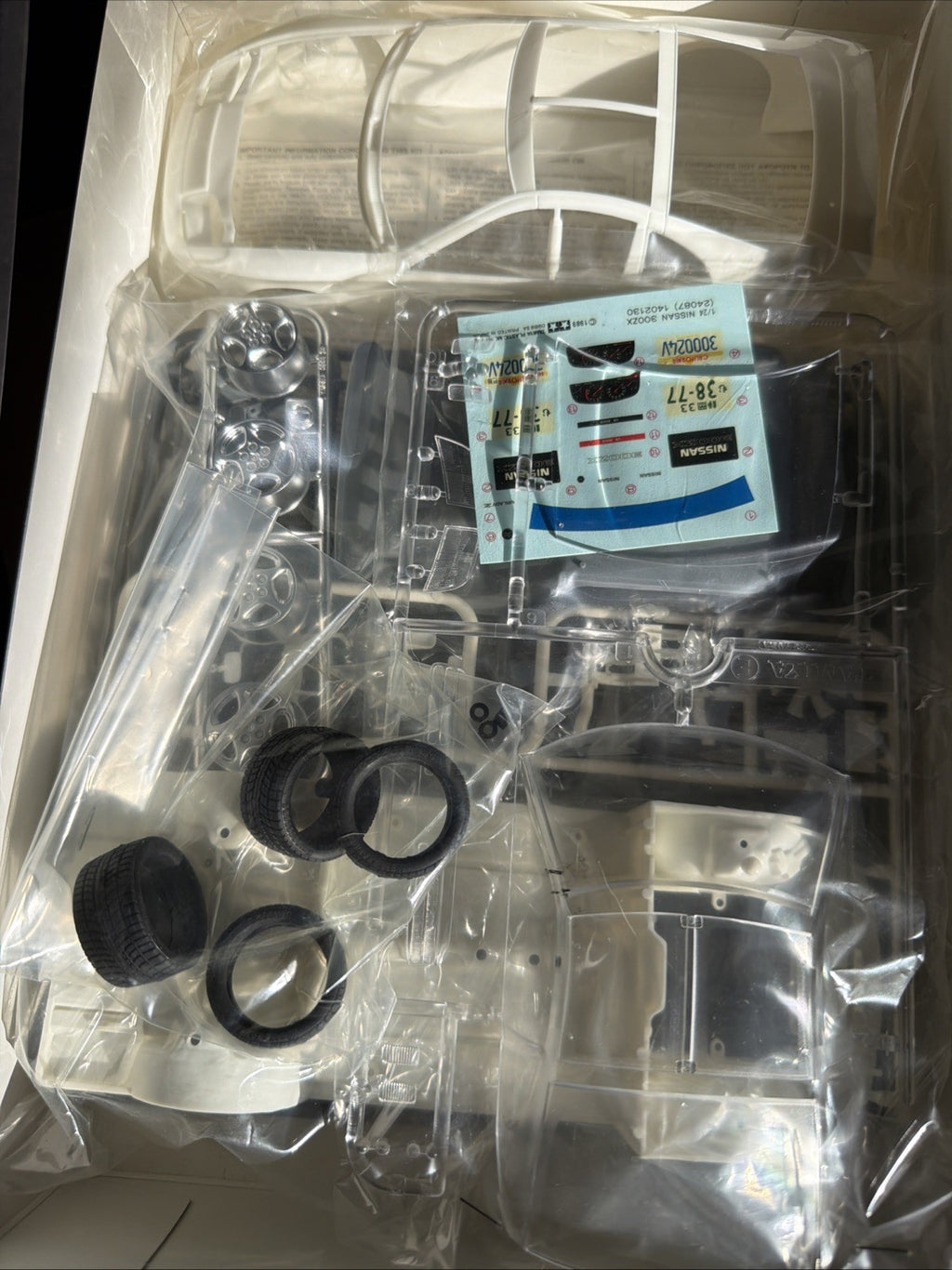  Tamiya 1/24 Nissan 300ZX Turbo Plastic Model Kit #24087 JDM Classic Car1
