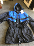 Rare Vintage 90’s NOS Duke Blue Devils Trench Coat Parka Jacket0