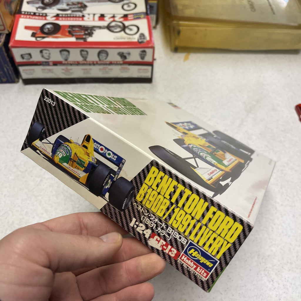 Benetton Ford B190B 1991 Livery 1:24 Scale Model Kit Hasegawa Unbuilt3