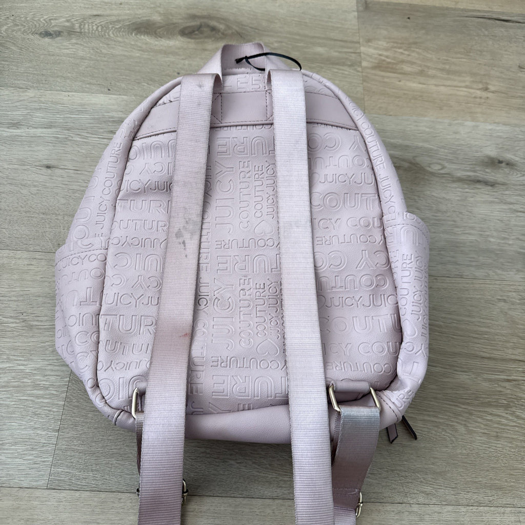 Juicy Couture Pink and Gold Word Search Backpack6