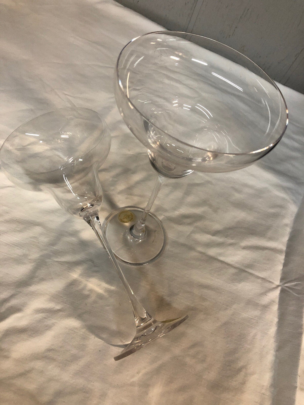 Lenox Full Lead Crystal Balloon White Wine Glass Made In Austria Lot Of 20