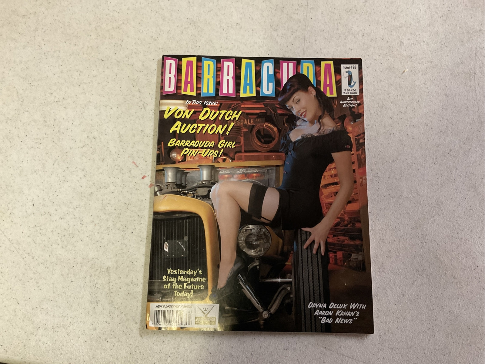 Barracuda #26 Out of Print (Von Dutch Auction) 8th Anniversary Edition0