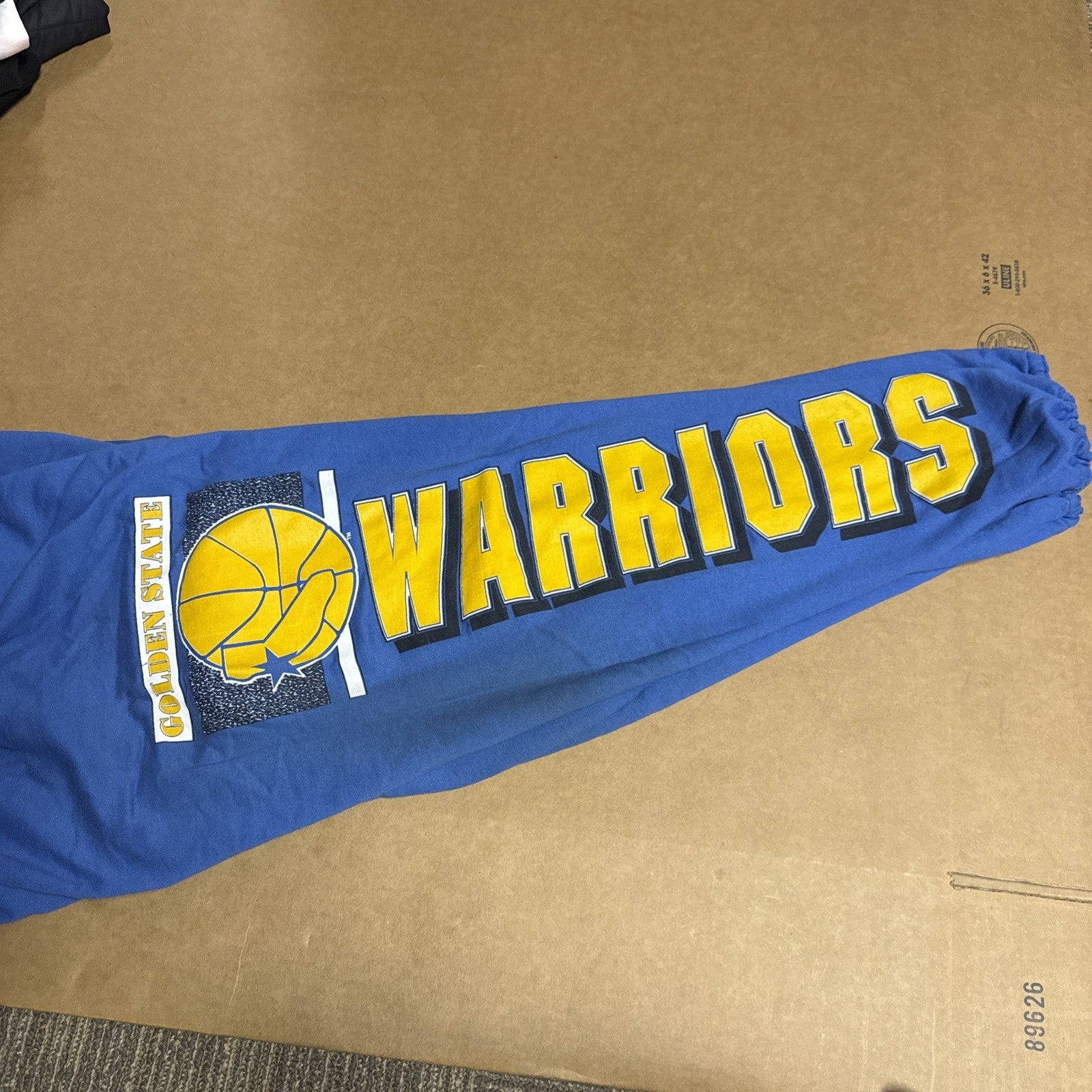 Vintage GOLDEN STATE WARRIORS CREW NECK SWEAT PANTS MENS XL3