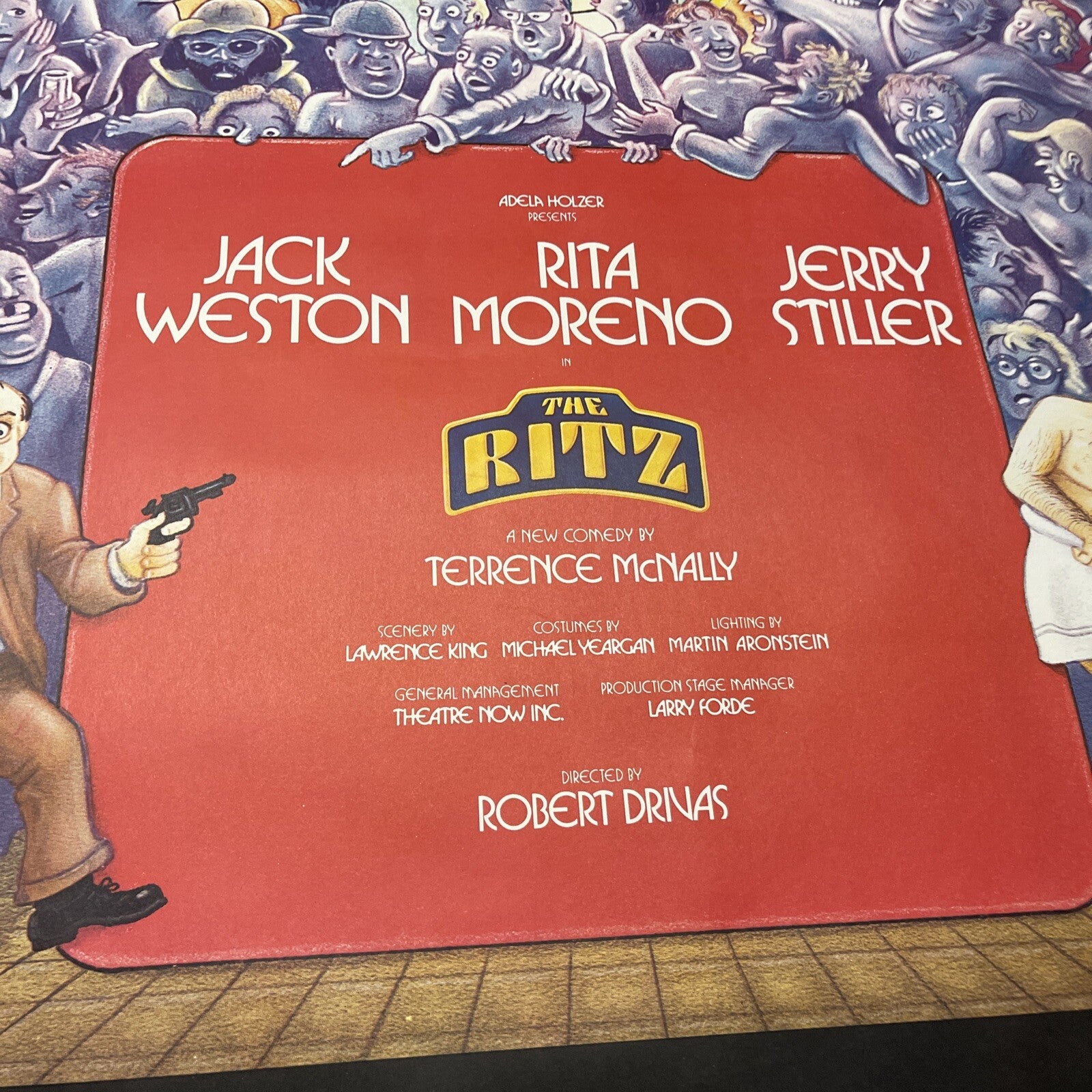 Ritz, original movie poster The Ritz comedy Rare Longacre Theater Broadway5