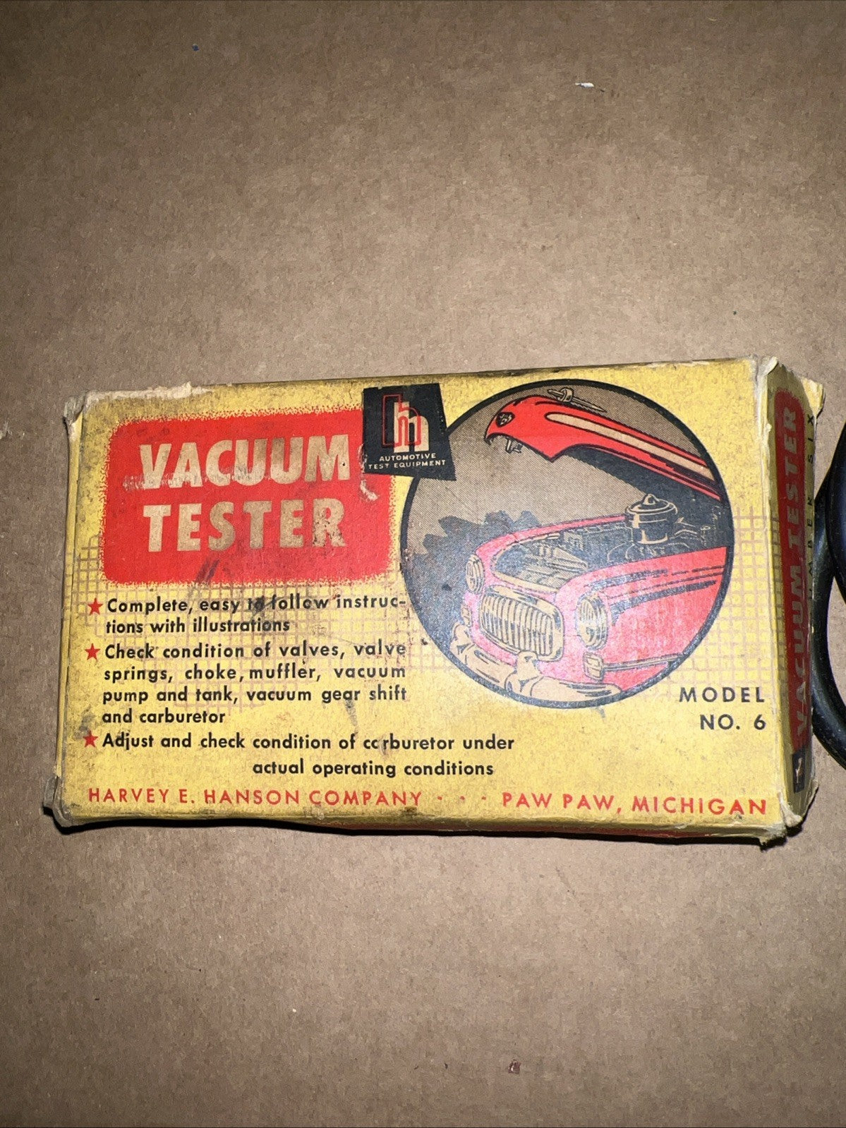 VINTAGE 1930s–50s Gilbert Davis Vacuum Tester Gauge – Ultra Rare Instrument2