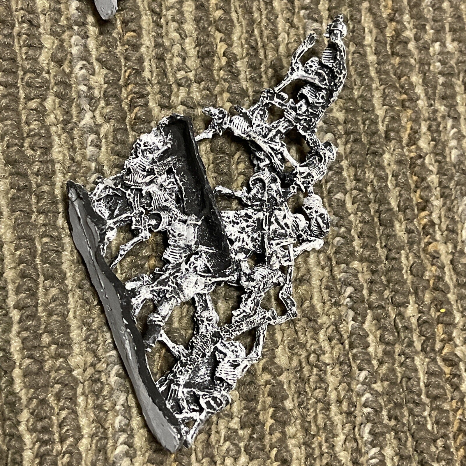 Vintage 1986 Ral Partha Vintage D&D Pewter Miniatures Lot - Undead Skeletons1