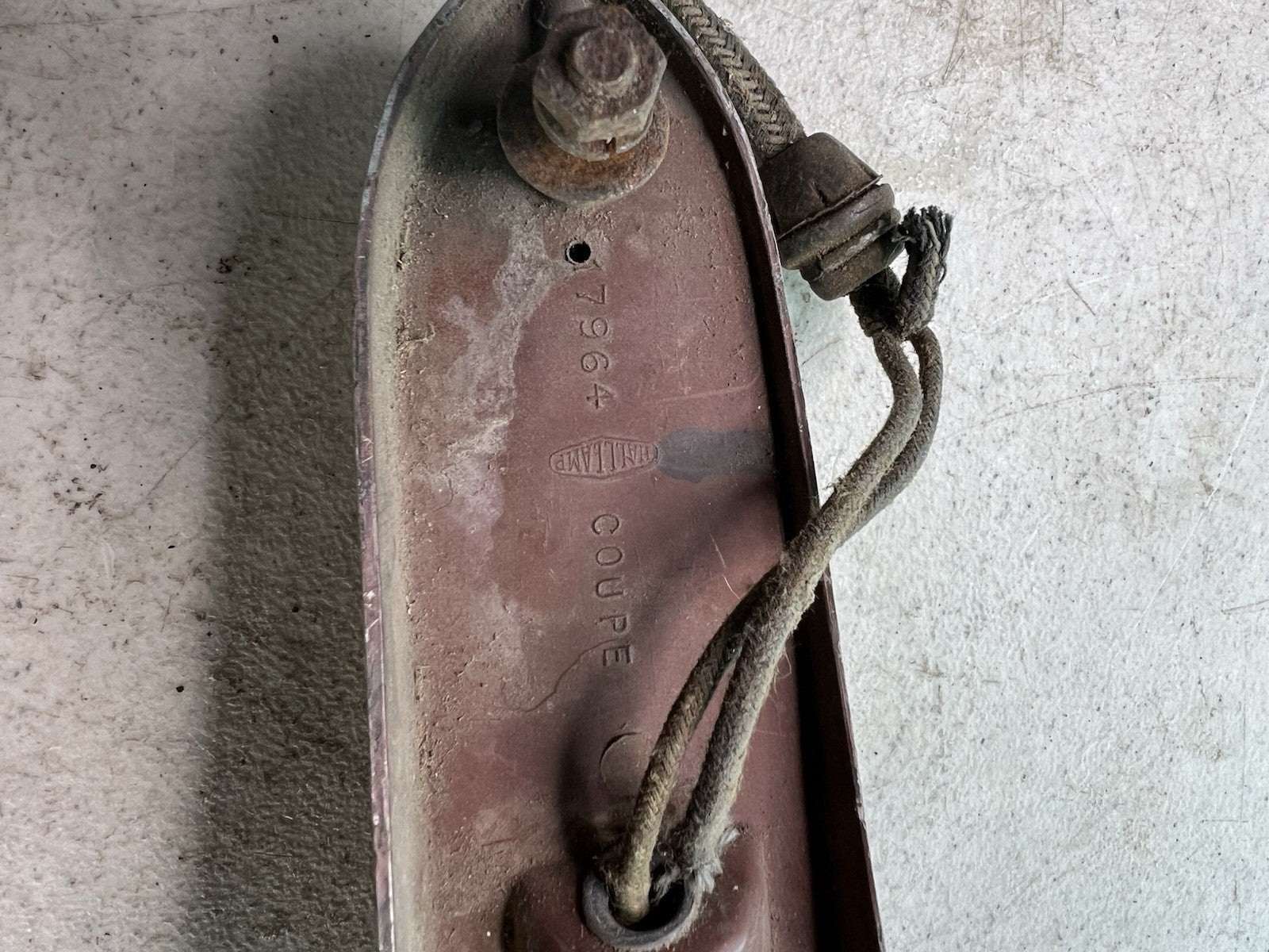 Vintage Hall Lamp 17964 Coupe Rear Side Marker Tail Light6