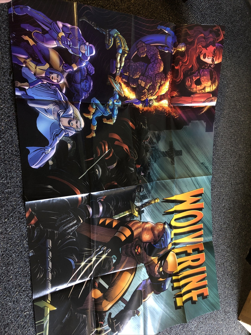 2004 Poster WOLVERINE  36x24 MARVEL Comics0
