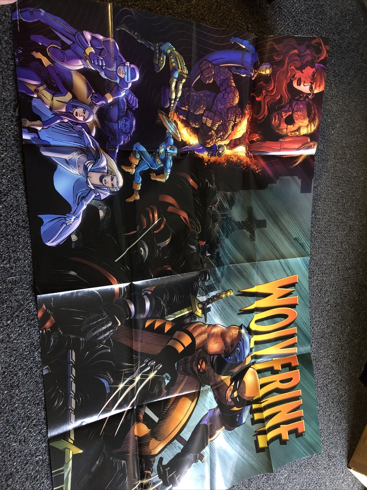 2004 Poster WOLVERINE  36x24 MARVEL Comics0