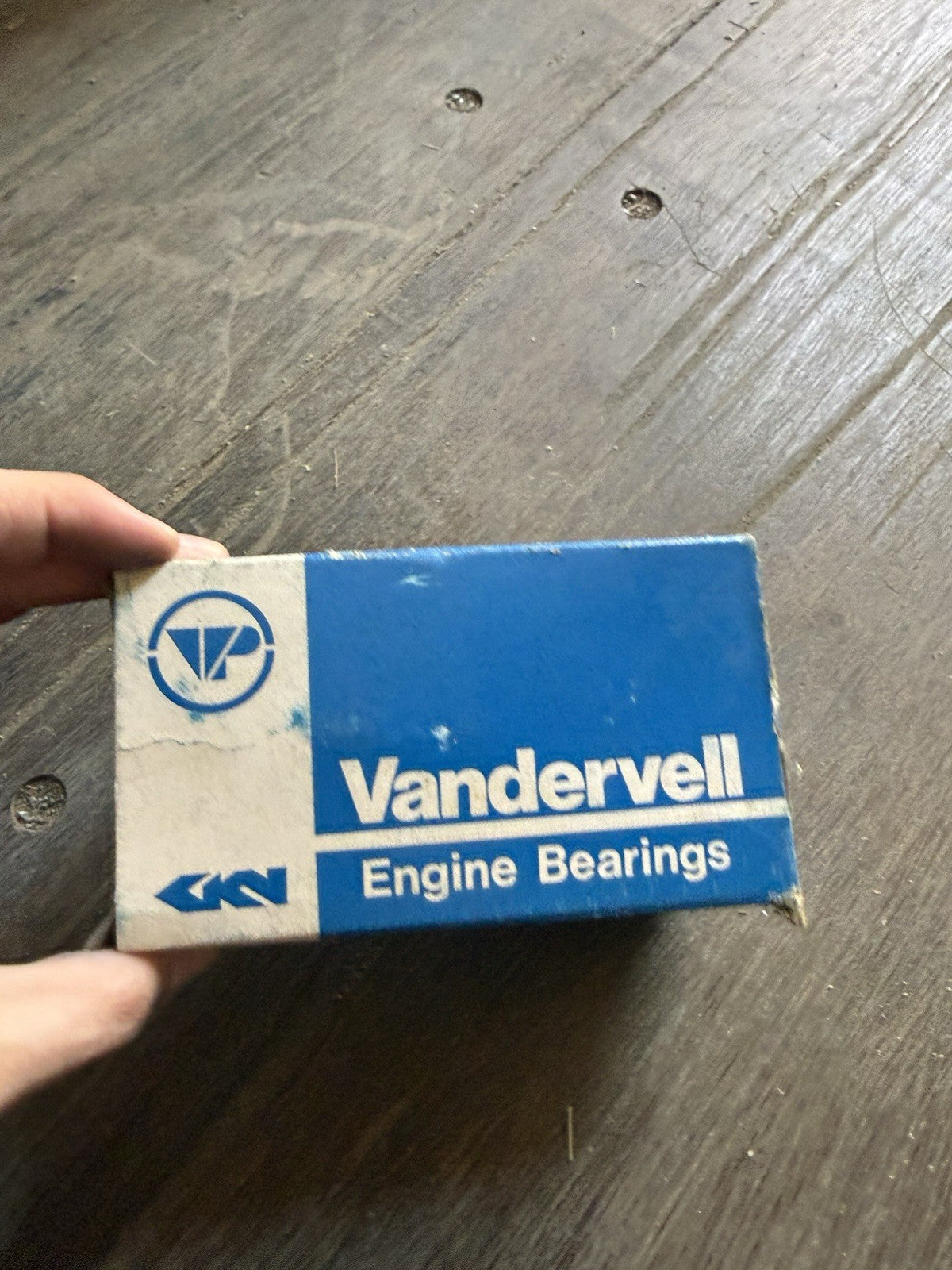 Manley 33437 -.001 Small Journal Main Bearing Set Small Block Chevy SBC NOS2