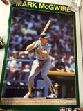 Mark McGwire 1988 Star line Inc 34”x23” Poster MBL0