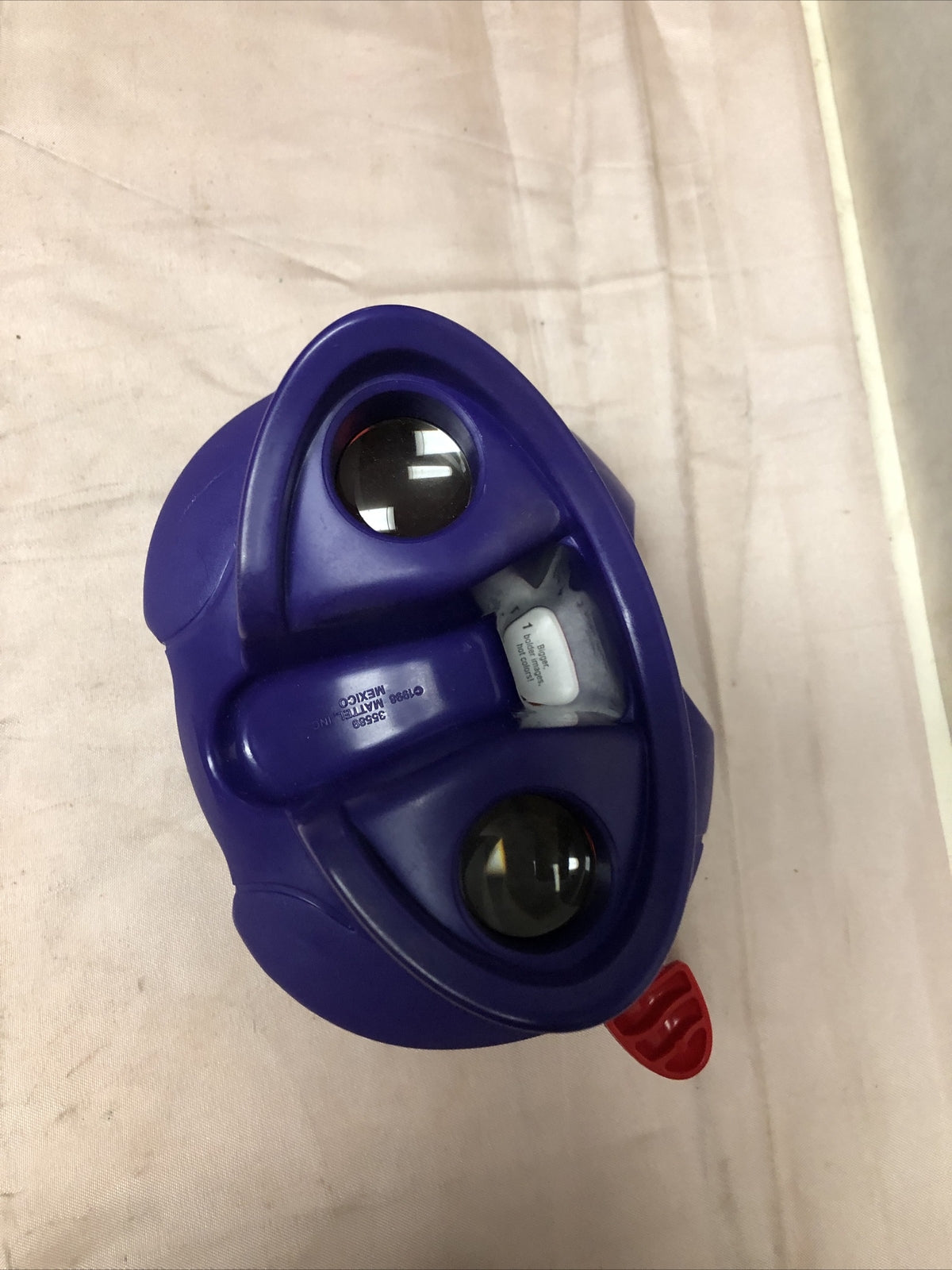 Vintage 1998 MATTEL Purple View-Master 3D + 1 Reel2