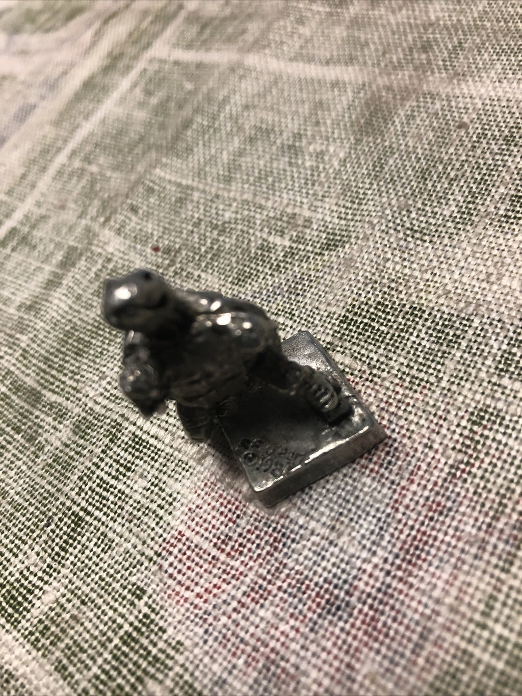 Vintage 1981 Mini Skating Turtle Figure3