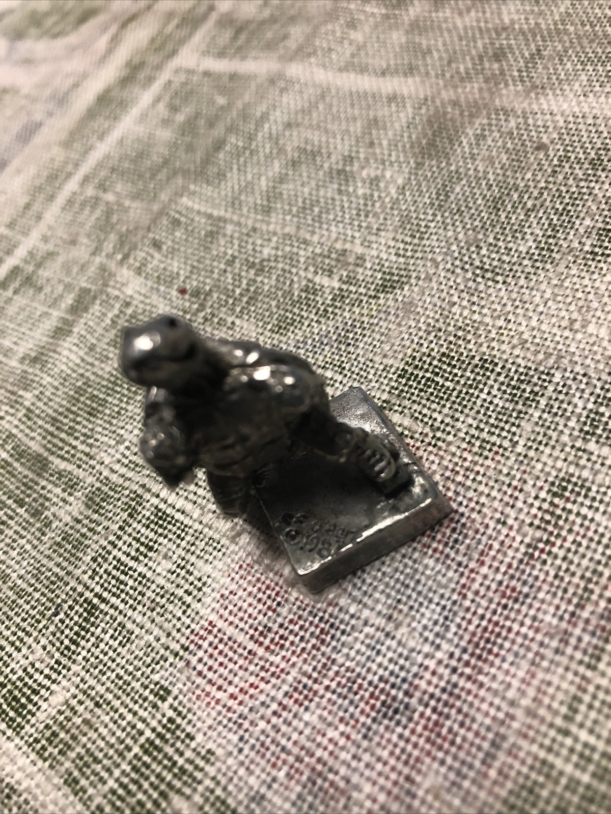 Vintage 1981 Mini Skating Turtle Figure3