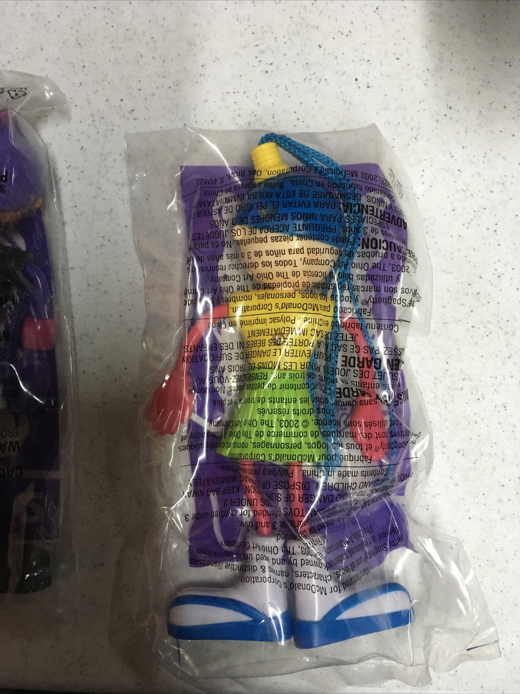 2003 MCDONALDS HAPPY MEAL BETTY SPAGHETTY TOYS 2 HANNAH 4 HEIDI SEALED4