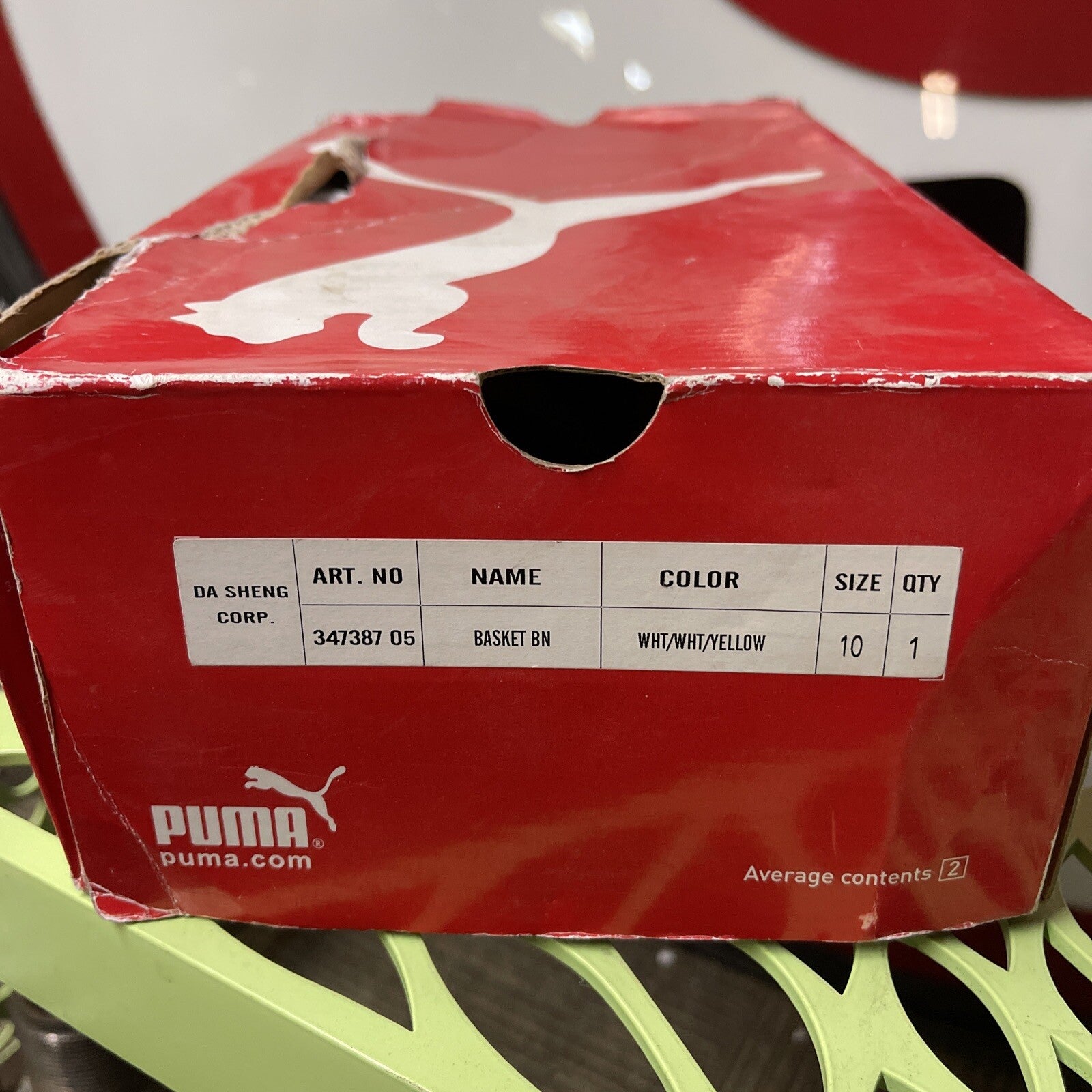 NOS Puma Clyde Bode Vaughn Size 10 US 347387 05 Damaged Box9