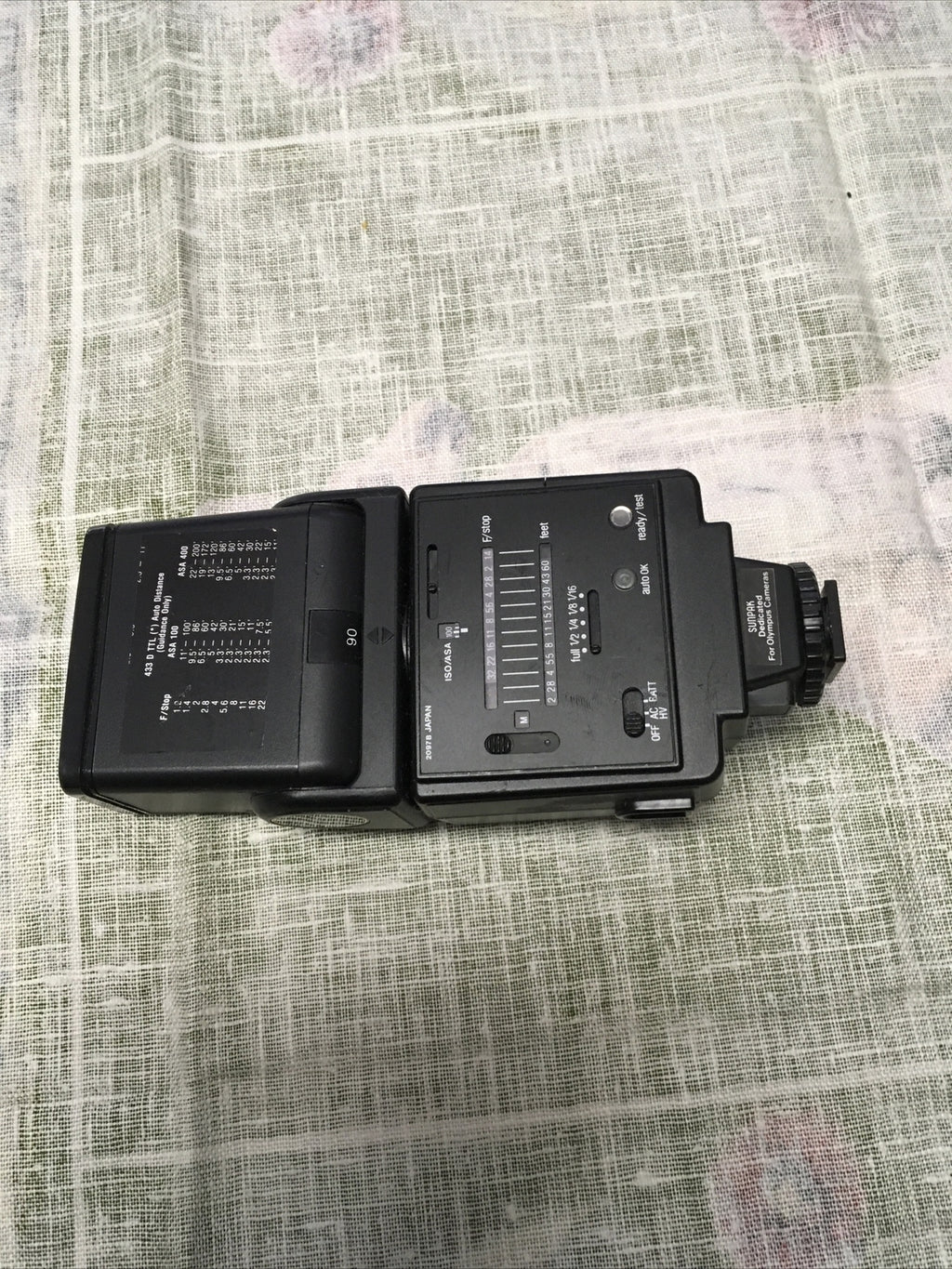 Sunpak Auto 433D Thyristor Electronic Camera Flash Unit1
