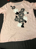 Lot Of 3 Shirts- 2 INC & 1 LOTUS Leopard, Flowers, V Neck NWT0