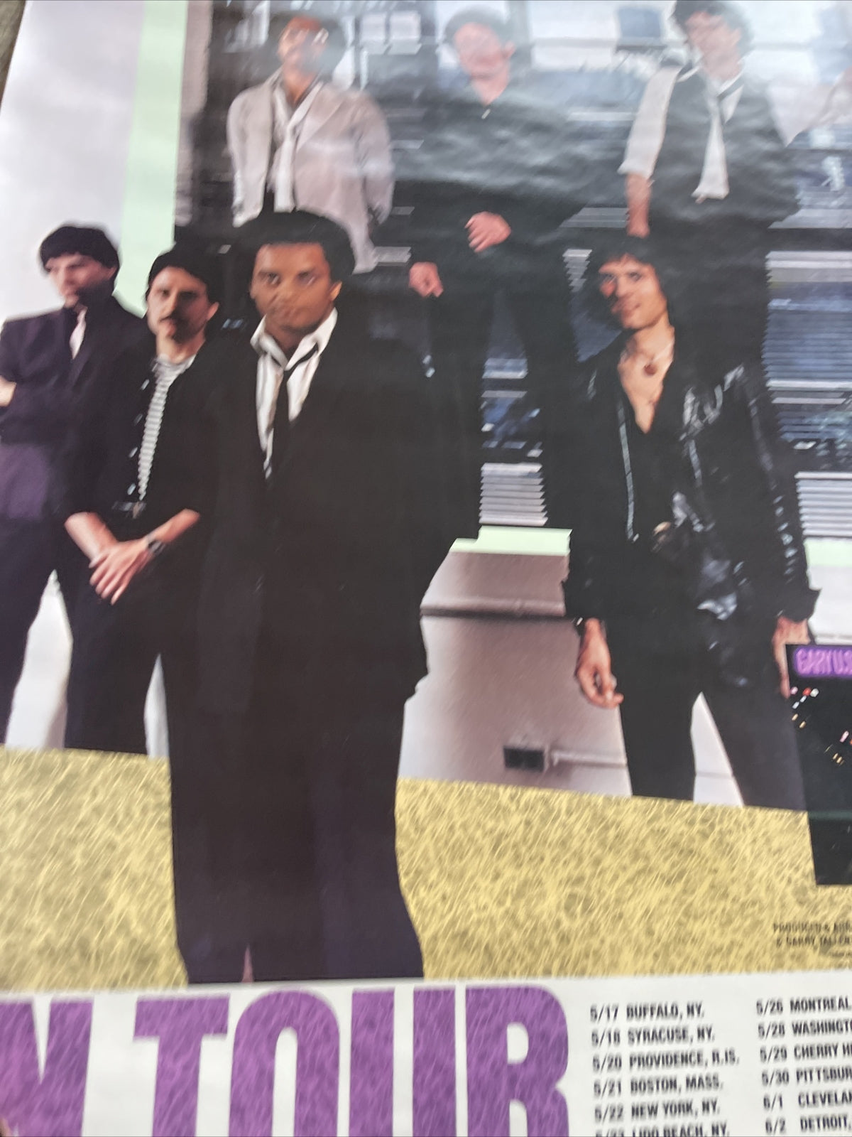 #155 1981 Gary U.S. Bonds Dedication record store tour promoPoster  36”x24”2