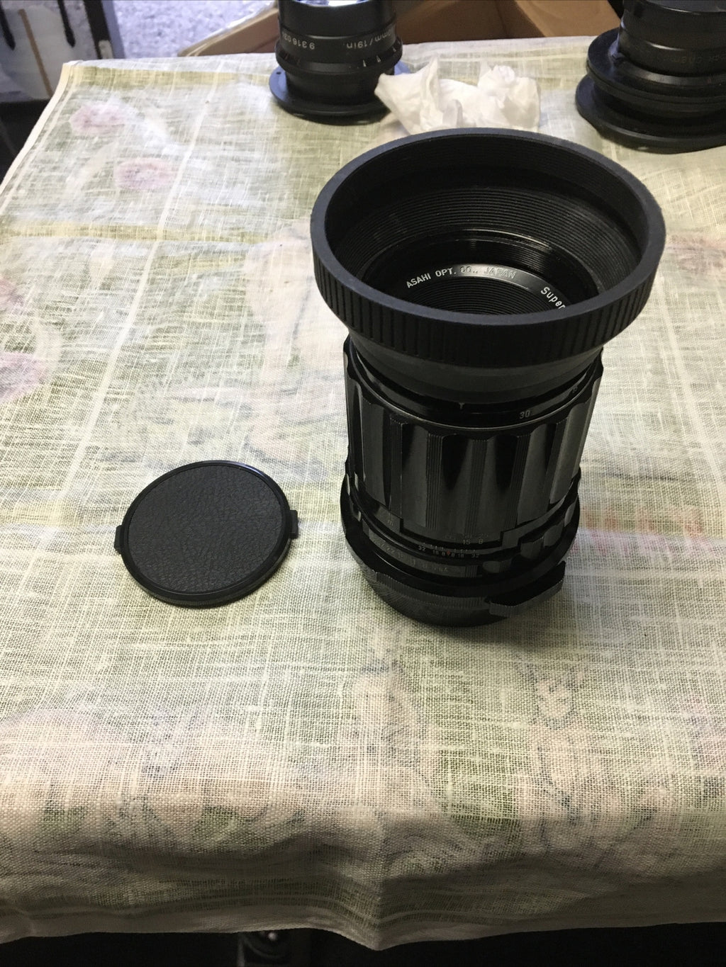 Asahi Super-Multi-Coated Macro-Takumar /6x7 1:4/135 Camera Lens0