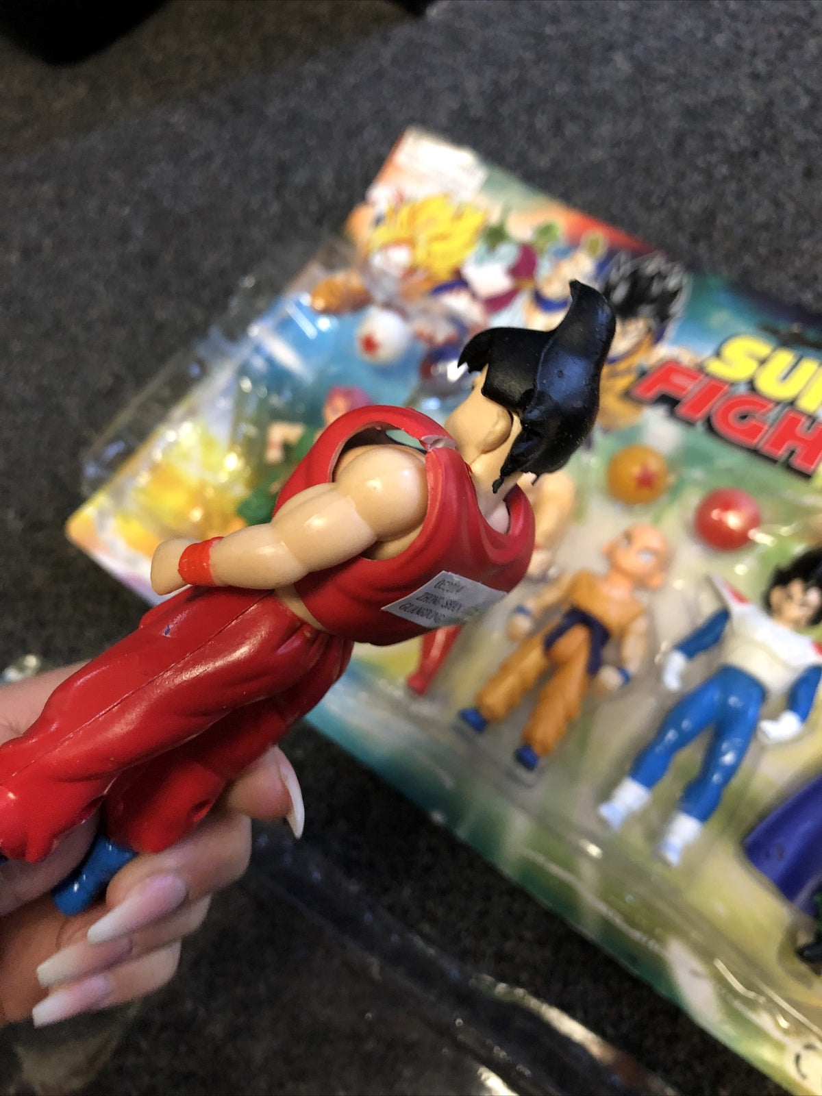 SUPER FIGHTER Anime Toy Lot Action Figures Set Of 6 Complete Detached From Card3