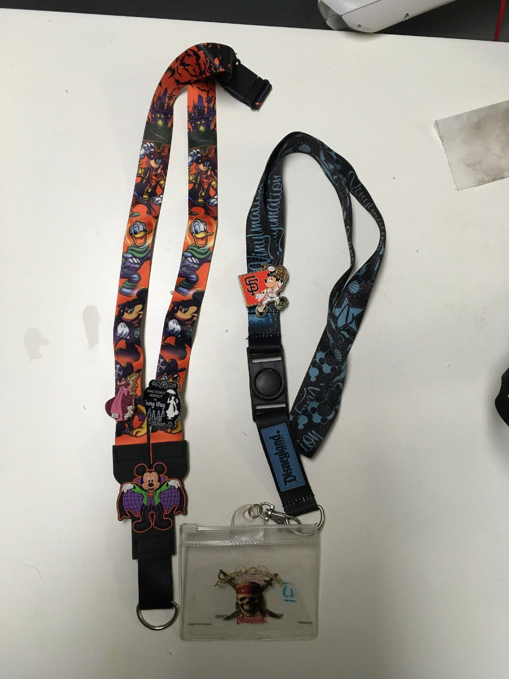 disneyland Princess mickey mouse SF Giants pin strap0