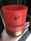 Vintage Rivers Edge Products Shotshell Coolie Cup Magnum Rare Hunting Display0