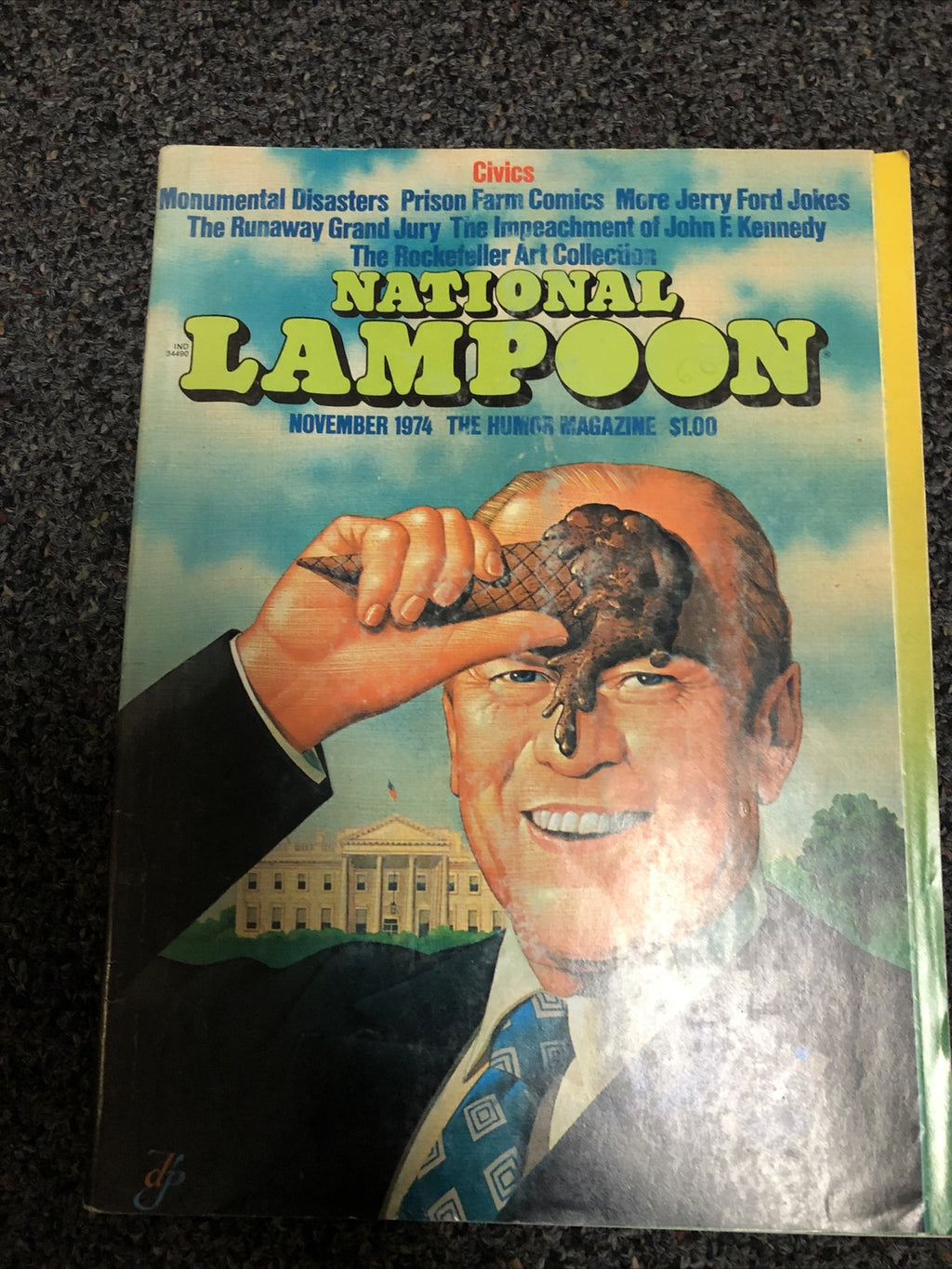 National Lampoon Magazine Lot Of 2 November 1974 & March 19761