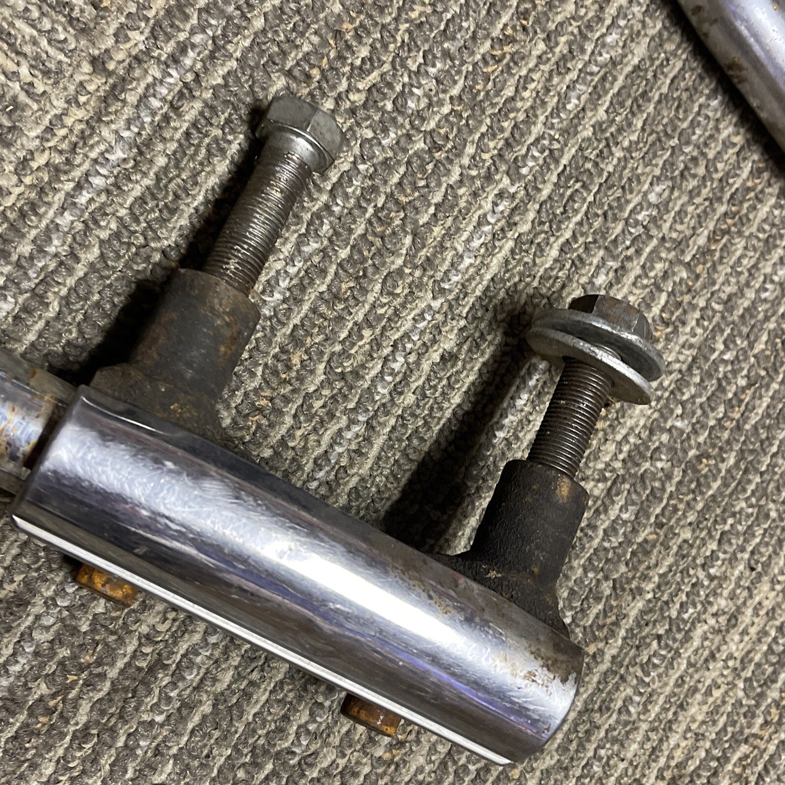 Vintage Handlebars And Risers Parts Harley Davidson7