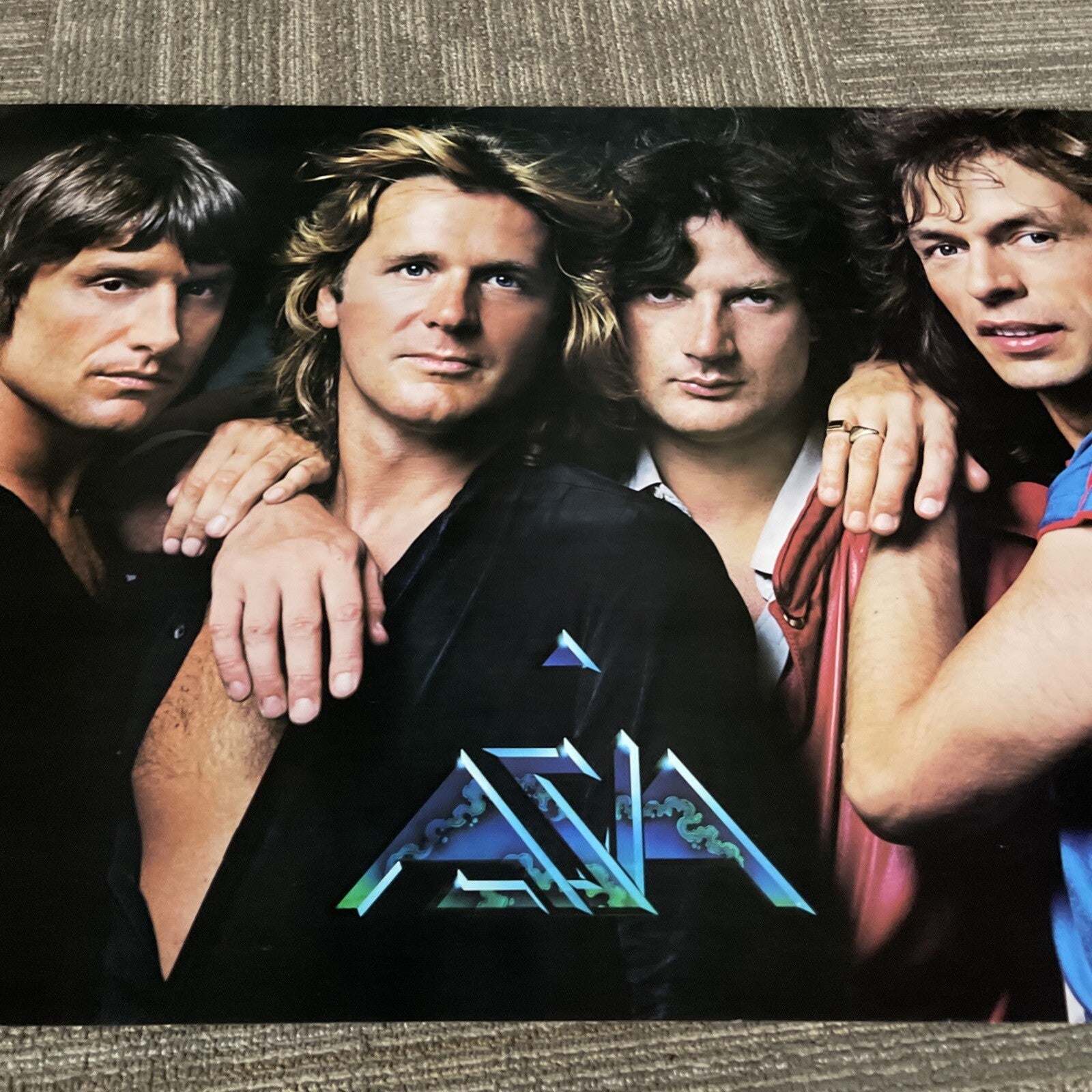 #160 ASIA DEBUT ALBUM Record Store Promo Poster 25x38 19826