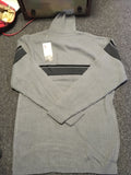 Nos 90s Trust Soft Acrylic Blend Sweater Mock Neck Medium Silver Men’s XXL0