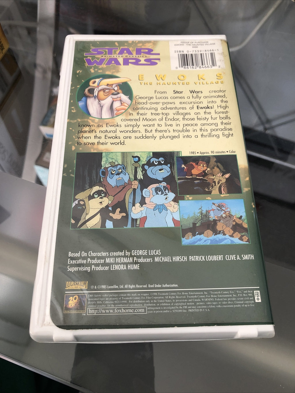 Star Wars Animated Classics - Ewoks: The Haunted Village (VHS, 1997)1