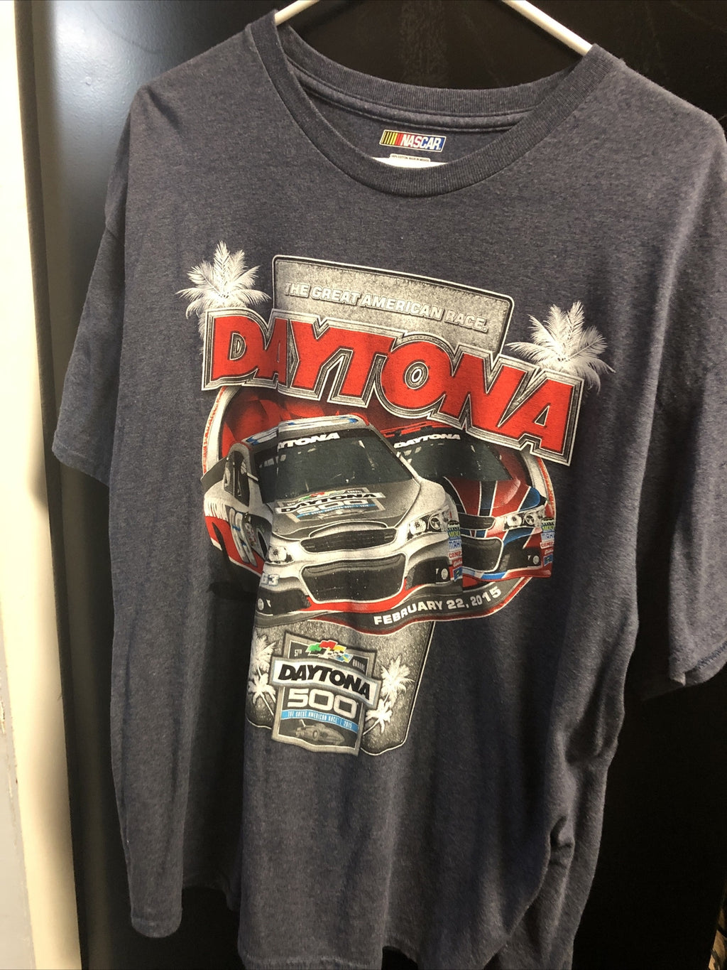 57th Annual Daytona 500 The Great American Race 2015 Size XL0