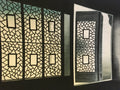 Antique Japanese Woodblock Big Print Signed Beautiful Colors Japanese  Doors0