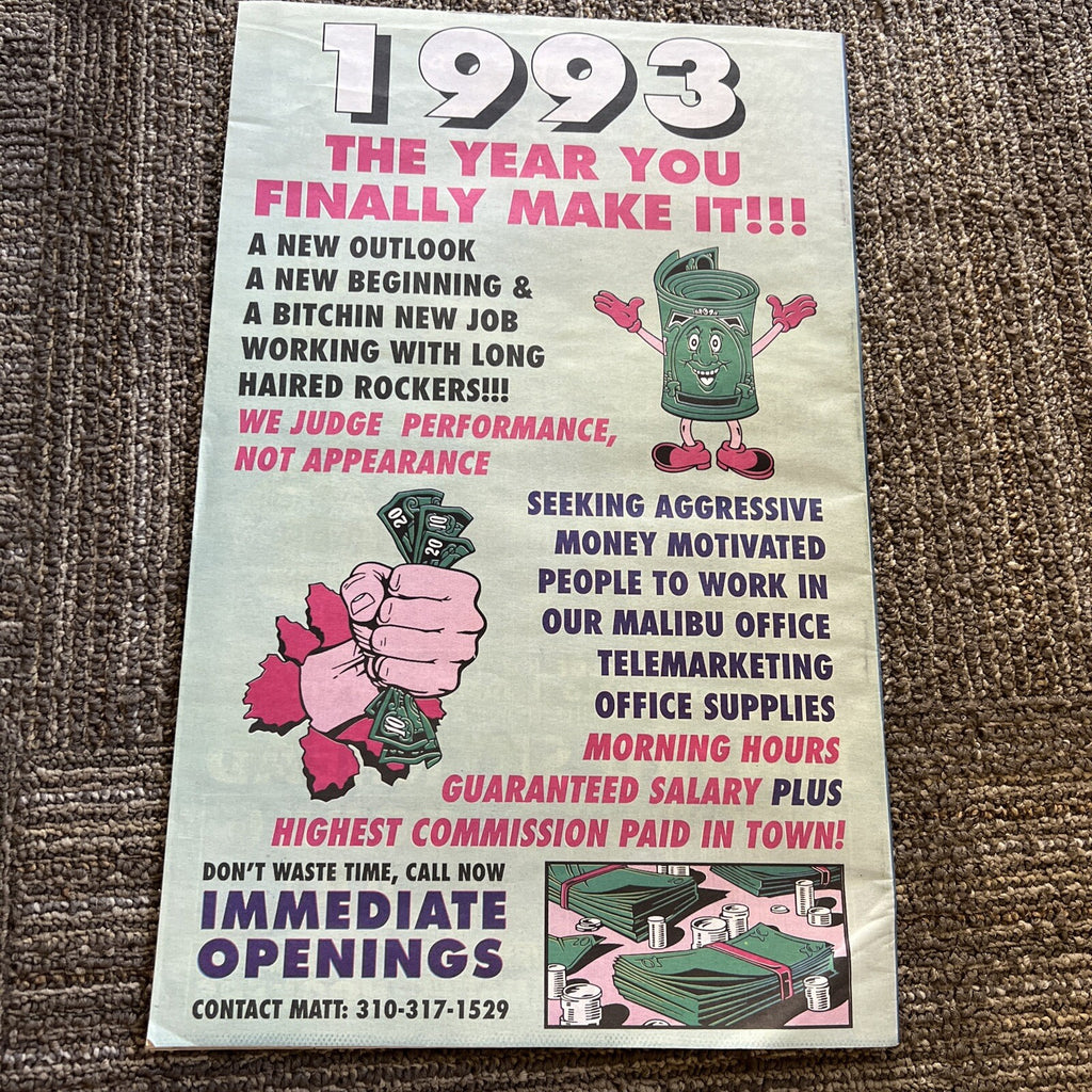 Rock City News Interview with Soul Magazine Vol 11 No 1, 1993 Vintage Music4