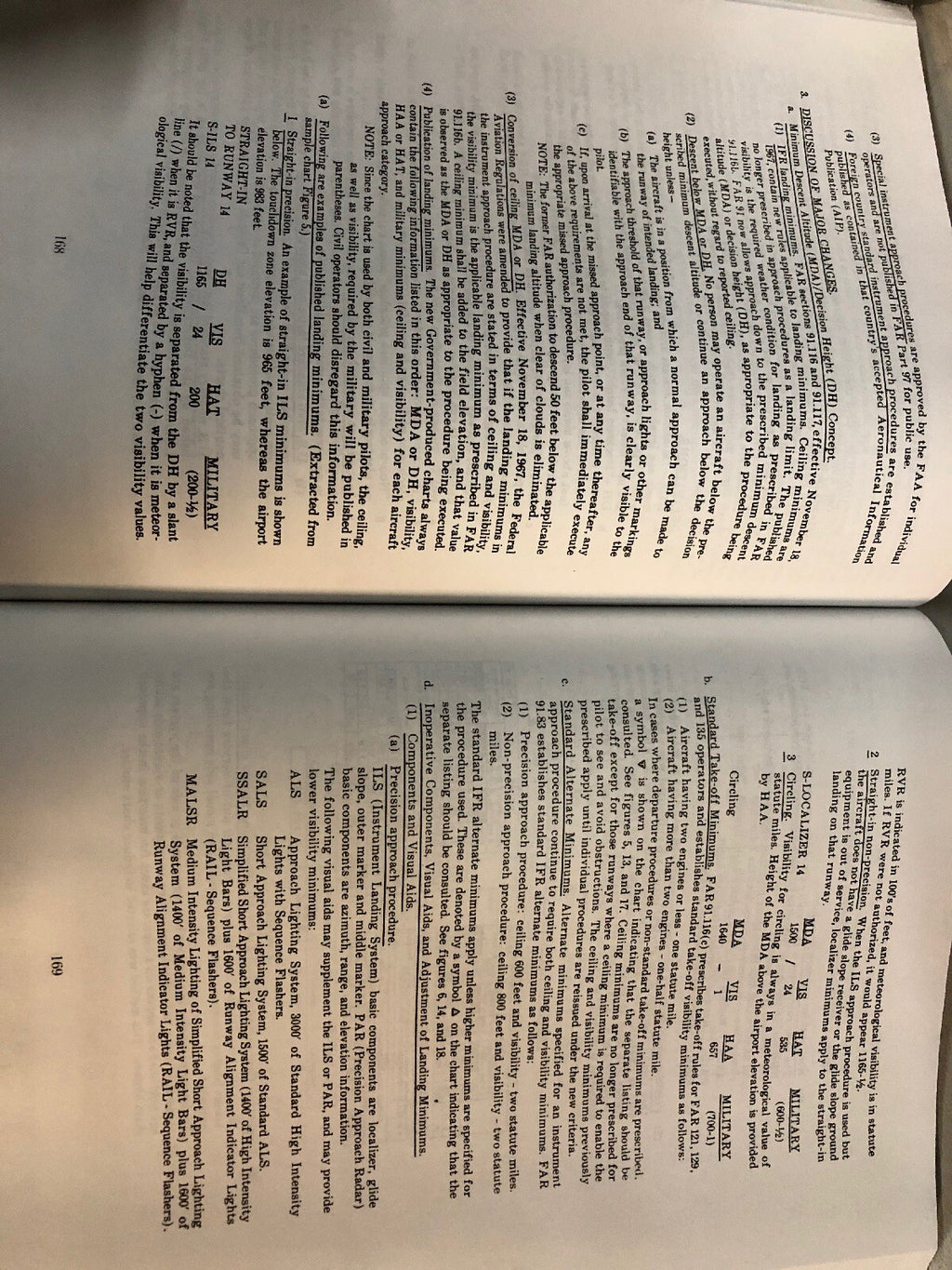 Flight Training AC 61-21A 1980, Instrument flying Handbook AC 61-27C Lot Of 27
