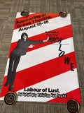 Nick Lowe Poster Rockpile Concert Greek Theater Berkeley Labour Of Lust0