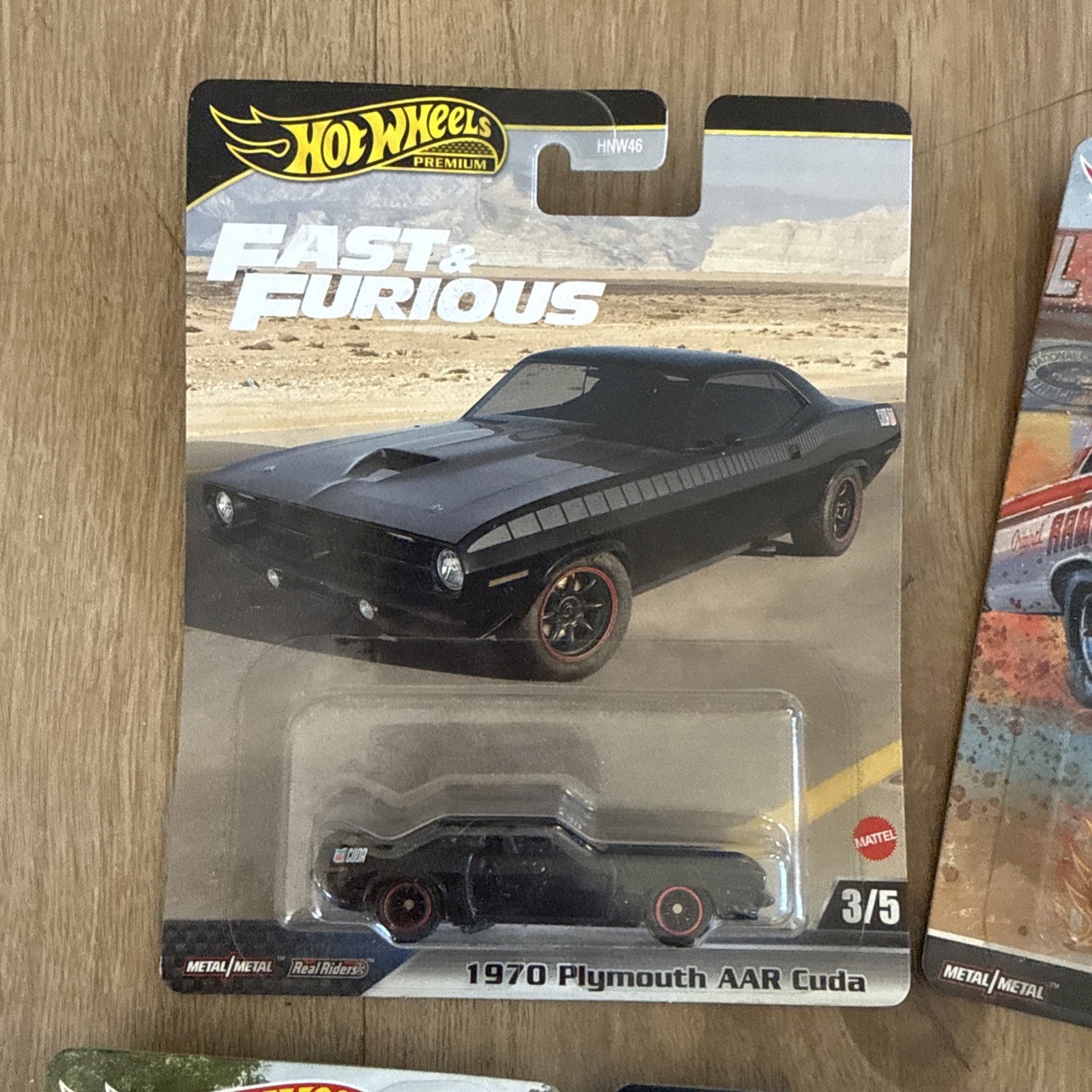 Hot Wheels Premium Lot: Fast & Furious & Car Culture Dodge Plymouth 4pc1
