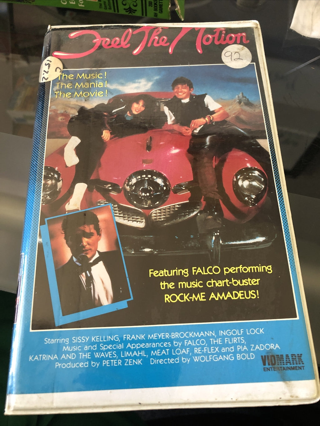 Feel the Motion VHS Comedy Vidmark Video 1986  Clamshell Kelling Falco0