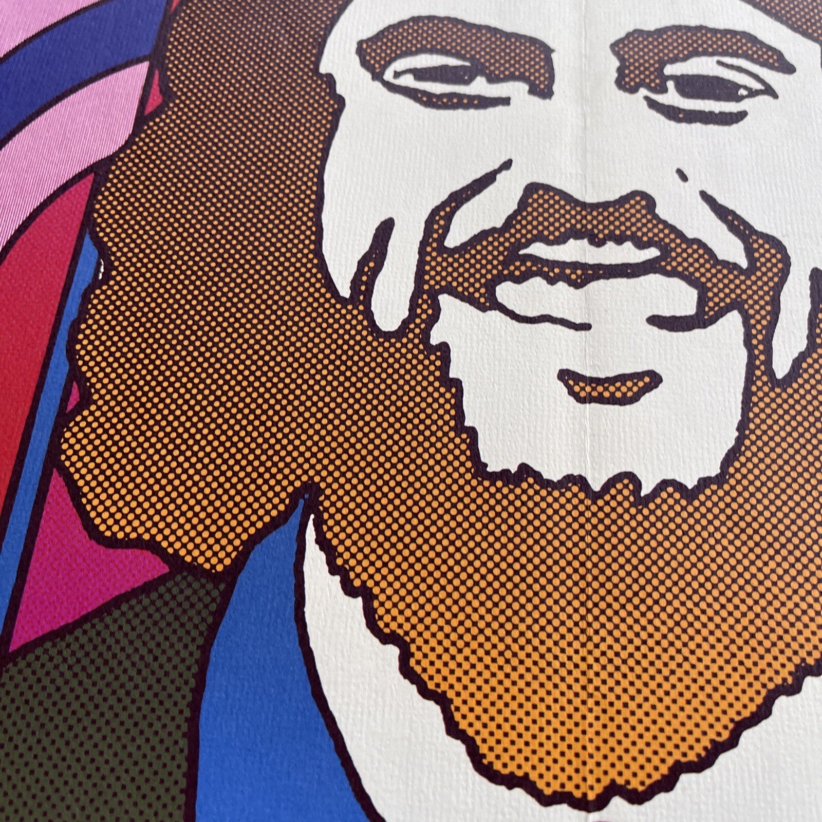 #157 1970s Bee Gees Record Store Promo Poster 19” X 29” Zagorski Psychedelic Art4