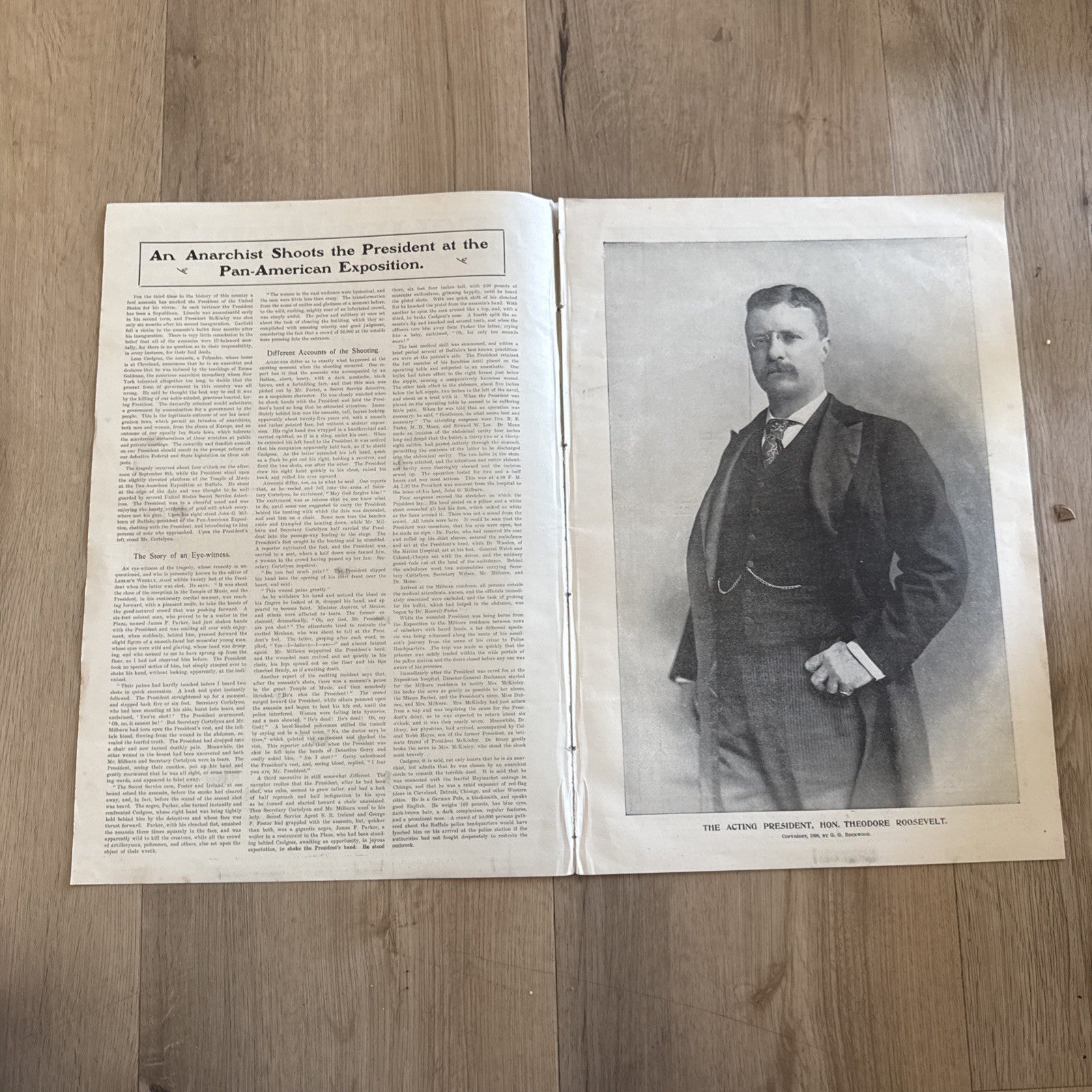 Leslie's Weekly McKinley Extra Sept 9 1901 First Photo Assassin Leon Czolgosz3