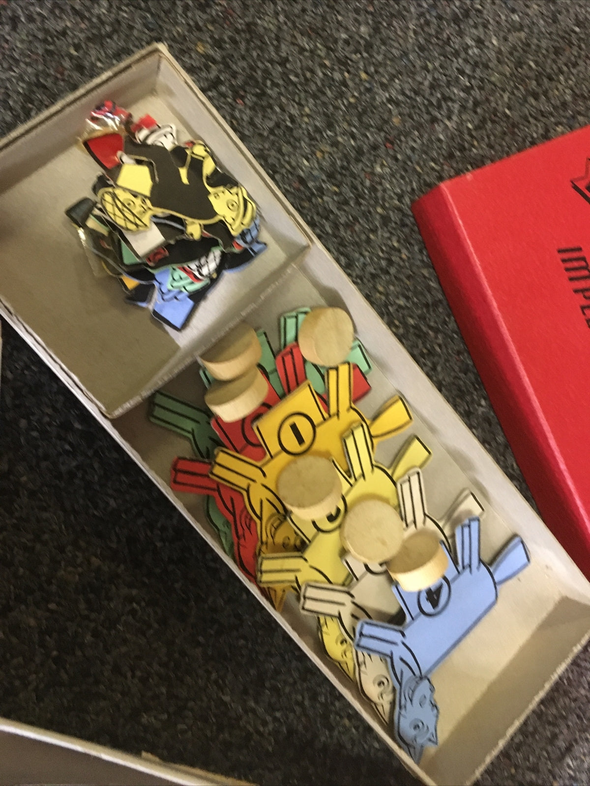 1936 3 Men On A Horse Board Game - Milton Bradley Box Is Damaged2