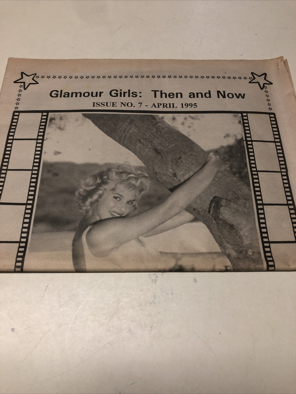 GLAMOUR GIRLS : THEN AND NOW #7 1995  June Wilkinson Issue Goddess For The Ages1