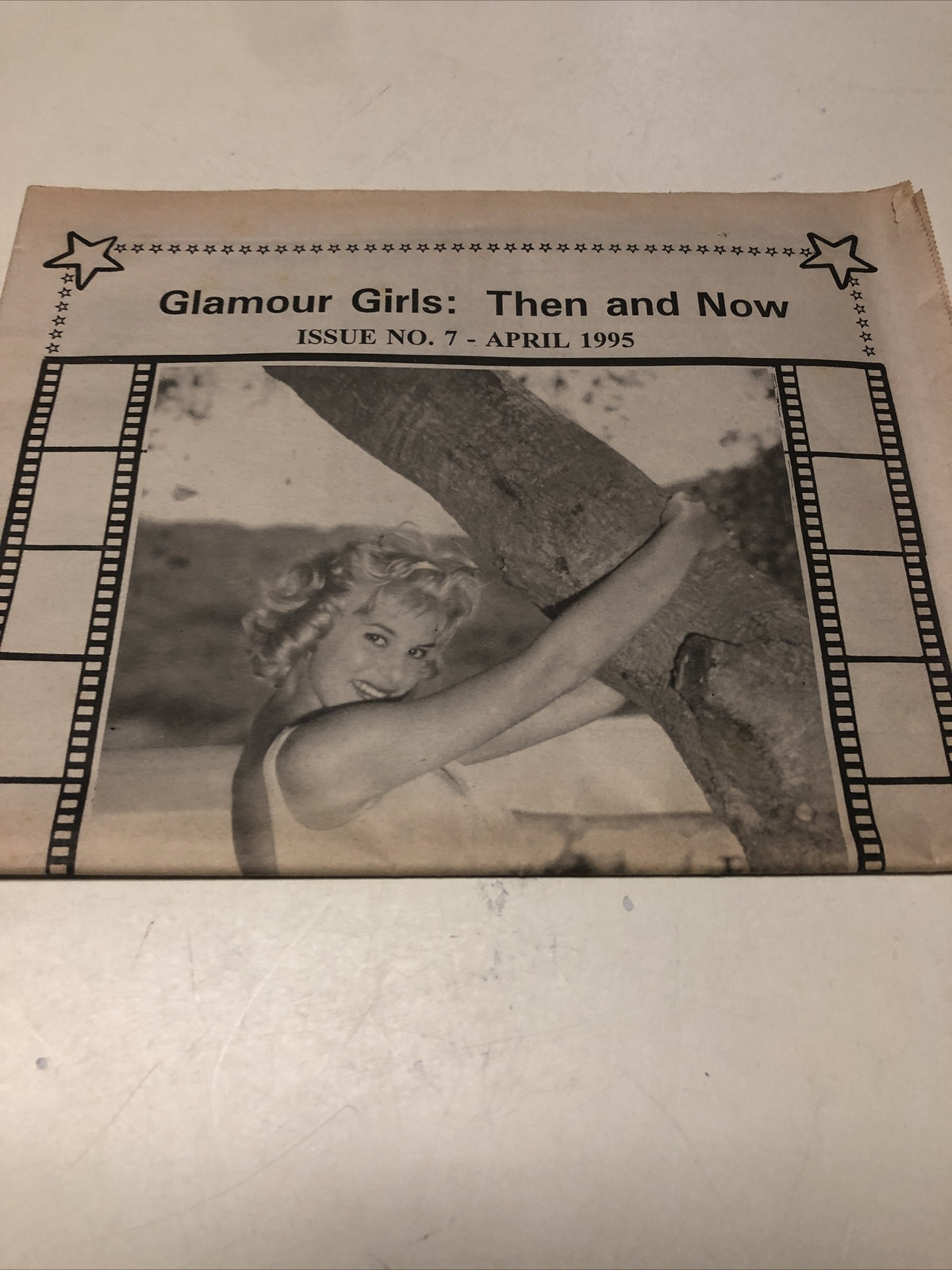 GLAMOUR GIRLS : THEN AND NOW #7 1995  June Wilkinson Issue Goddess For The Ages1