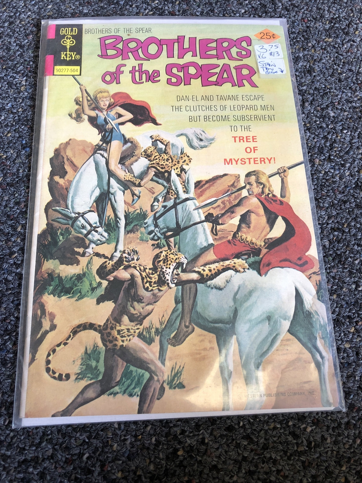 Brothers of the Spear #13 VG 1975 Gold Key0