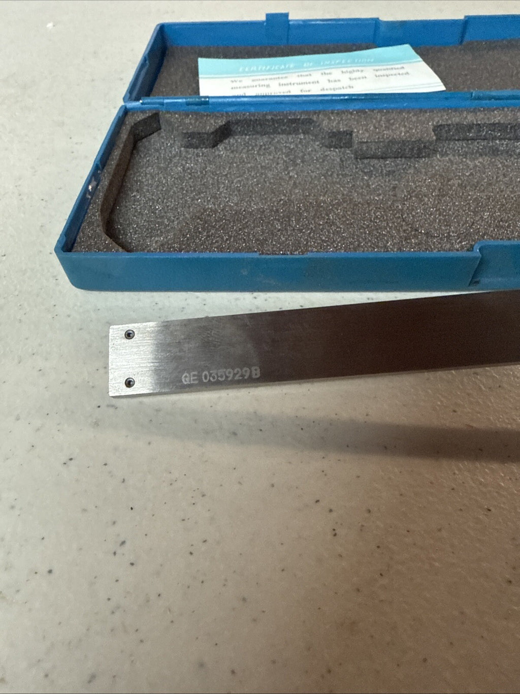 0-6" Steel Dial Caliper in Plastic, Fitted Case, New6