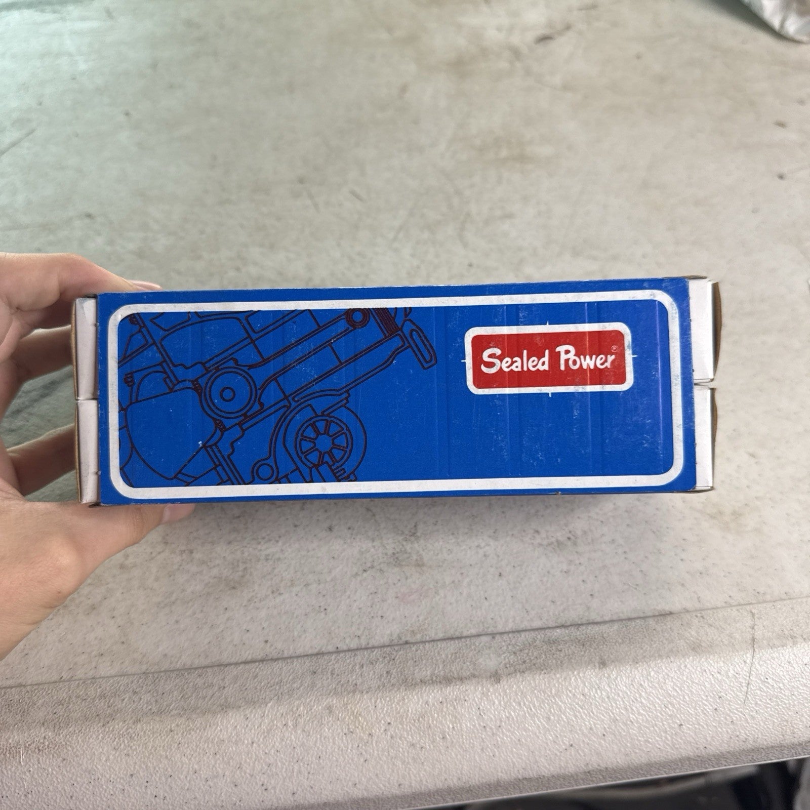 NOS 8 Pairs Sealed Power Corporation CB743P20 Engine Connecting Rod Bearings3